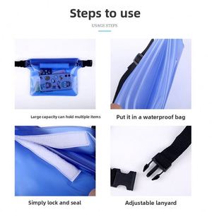 Bolsa Impermeable para Teléfono Móvil - Riñonera y Bandolera para Hombre/Mujer para Actividades Acuáticas, Bolsa Seca Impermeable - Product Image 4