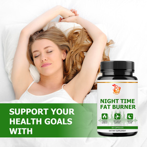 Cápsulas de Suplemento Herbal con Vitamina D3, Mezcla Propietaria para Dormir Tranquilamente, Quemador de Grasa Nocturno, Venta al Por Mayor de Fábrica - Product Image 2