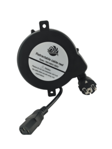 Câble d'alimentation enrouleur automatique <span class=keywords><strong>télescopique</strong></span> norme européenne 2m DYH-1805 – Câbles d'extension - Product Image 3