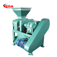 Machine de briquetage à rouleaux à haute vitesse VEGA800 pour charbon de bois, poussière de charbon, coques de riz, sciure de bois, capacité 500 kg/h, avec moteur