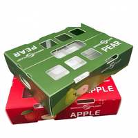 PP Gegolfde Kunststof Productenbox voor Fruit- en Groenteoogst en -distributie
