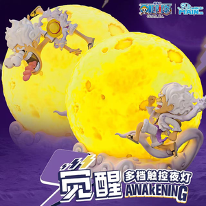 Figura de Acción Original de BANDAI al por Mayor, Anime One Piece, Gear 5, Nika Monkey D. Luffy, Luz Nocturna, Modelo de PVC de Usopp, Juguete Decorativo - Product Image 3
