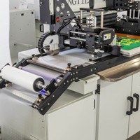 Nueva Impresora Automática de Transferencia Térmica para Logotipos en Película Plástica, Tarjetas y Papel con Secador