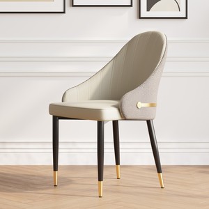 Sillas de Comedor Modernas de Lujo Tapizadas en Cuero, Colores Personalizables, Fáciles de Limpiar, Muebles de Restaurante para Catering y Hogar - Product Image 6