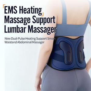Cinturón de soporte y masaje para corrección de postura de producción personalizada, cinturón multifuncional de masaje por vibración EMS con calefacción. - Product Image 2