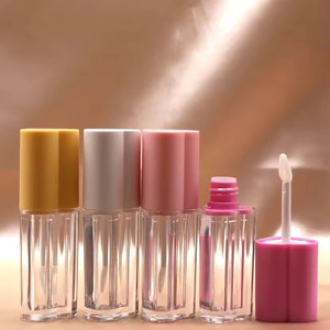 FengYi nueva forma de corazón varita grande vacía Celar <span class=keywords><strong>Liptint</strong></span> Lipgloss contenedor tubos 5ml embalaje cosmético tubos de brillo labial - Product Image 3