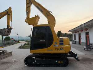 Mini pelles d'occasion Pelle Pc60-7 Komatsu en bon état pc 70 60 55 56 90 Pelles Komatsu en Chine à vendre - Product Image 2