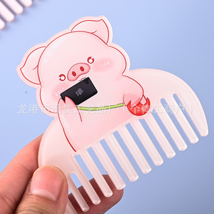 หวีอะคริลิคการ์ตูนแบบพกพา น่ารัก สไตล์อนิเมะ ของตกแต่งผม DIY สไตล์หวานๆ ปรับแต่งได้ - Product Image 4