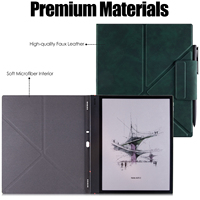 Étui magnétique personnalisé avec logo pour tablette Onyx Boox Note Air 5 C 10.3 2025, étui pliable en cuir PU pour coffret cadeau d'affaires