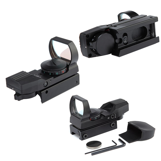 Factory HD1011x22x33 Red Green Dot Sight Reflex Red Dot Holographic Sight