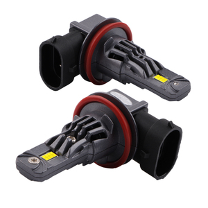 Mini H11 tự động chiếu sáng <span class=keywords><strong>LED</strong></span> đèn sương mù siêu sáng H7/h1/H4/9005 CANBUS Đèn pha với được xây dựng trong Fan 6000K màu cho Camaro - Product Image 5