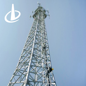 Torre de Comunicación de Acero de 4 Patas con Antena de Radio de 90 Metros, Autoportante, con Estructura de Celosía para Radiodifusión - Product Image 5
