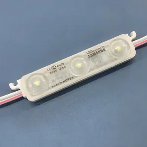 12V 24V 1.2W 1.5W סמסונג Led מודול צבע אחד עמיד למים SMD5730 5630 הזרקת קוריאה עיצוב סמסונג led מודול