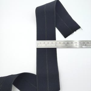 Chaussettes à sangle courte de lingerie de créateur fantaisie avec vagues élastiques en forme de Y accessoire extensible de couture doux au toucher anti-dérapant - Product Image 2