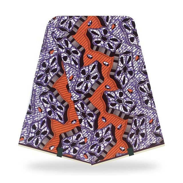 Real Wax Fabric Hollandais African Wax Fabric Ankara Wrapper Fabric African Wax