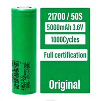 Grosir Baterai Lithium Ion Silinder Samsung Asli 5000mAh 45A INR21700 50S untuk Drone & Peralatan Listrik