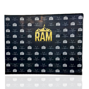 Backdrop tùy chỉnh in ấn ngoài trời trong nhà triển lãm thương mại hiển thị Pop Up Banner Backdrop cho khuyến mãi - Product Image 2