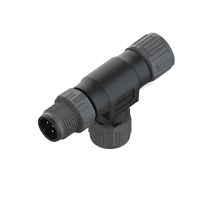ข้อต่อพลาสติกแบบสามทาง Marvtech รุ่น DeviceNet T Type สำหรับระบบอัตโนมัติในโรงงาน T-EAPM5-2EAPF5/HBK - Product Image 1