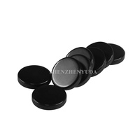 Jeu de 30 jetons noir et blanc en acrylique Backgammon Checker 25mm bord rond jeu de société Backgammon Stone