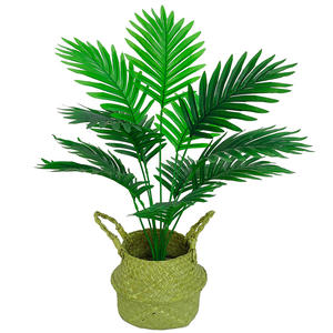 Duoyou Hojas de plástico <span class=keywords><strong>Chrysalidocarpus</strong></span> <span class=keywords><strong>Lutescens</strong></span> Hojas verdes Planta artificial Decoración para el hogar y la Oficina - Product Image 1