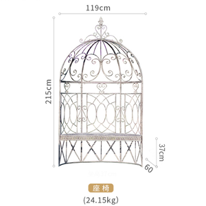 Bonne qualité et pas cher <span class=keywords><strong>en</strong></span> fer forgé gazebo - Product Image 5