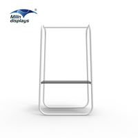 Milindisplays Nouveau design de table pliante pour exposition, réception, stand pliable, table de promotion, présentoir pour exposition, événement, exposition