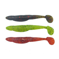 WZ RTC 10cm Leurre souple bionique réaliste en forme de ver, fabriqué à la machine, pour la pêche, vente en gros, écologique, leurre nageur, support OEM & ODM