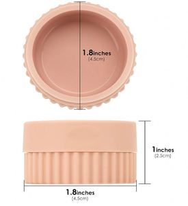 20ml Soft Silicone Travel Jar Leakproof Refillable <b>Container</b> Rubber Seal for Cosmetics Creams <b>Pills</b> Jewelry Portable Toiletry - Product Image 2