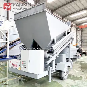 New Vertical Axis Mobile Mixing Plant Factory Direct Sales