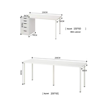 Table d'étude simple et pratique, bureau d'ordinateur, poste de travail informatique, table en bois, 13 supports pour ordinateur portable personnalisables, hauteur réglable, bois