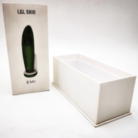 Boîte d'emballage en papier vide de luxe personnalisée pour appareil de nettoyage ultrasonique de la peau, appareil de beauté du visage