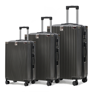 Ensemble Bagages <span class=keywords><strong>de</strong></span> Voyage Élégant <span class=keywords><strong>3</strong></span> Pièces 20/24/28 Pouces, <span class=keywords><strong>Valises</strong></span> Roulantes <span class=keywords><strong>3</strong></span>-en-1 avec Serrure Classique et Légères pour Vente en Gros - Product Image 1