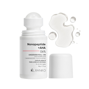 โรลออนระงับกลิ่นกายใต้วงแขนสูตร OEM แบบกำหนดเอง ผสม Nonapeptide AHA BHA ช่วยปรับผิวให้กระจ่างใส ควบคุมกลิ่นกาย ลดเลือนจุดด่างดำ บำรุงผิวกาย - Product Image 1