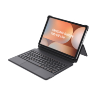 Nouvel étui clavier sans fil ultra-fin avec emplacement pour stylet pour Tab S10FE/S10Lite, 80 touches, disposition US, USB-C, touches multimédias, touches multiples