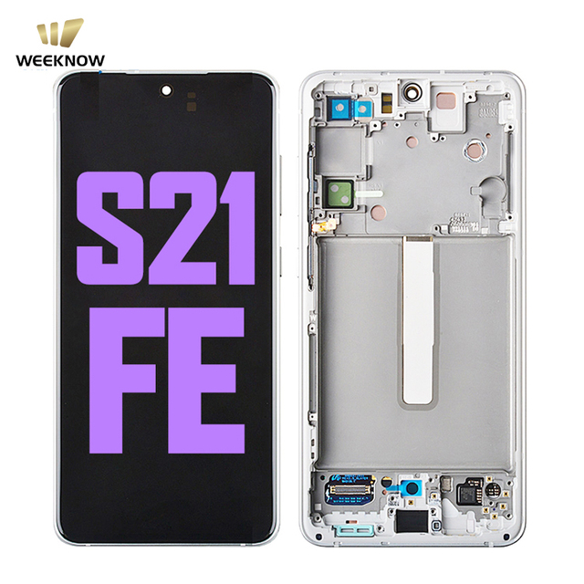 Wholesale for Samsung Galaxy S21 FE G990B G990E LCD Display Touch Screen S21FE Digitizer Assembly No / With Frame