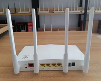 Router Inalámbrico JINGLAI E8822 Usado con Firmware OpenWRT, Doble Banda 2.4G y 5G, AC1200Mbps, WiFi-5, Conector SC, FTTH