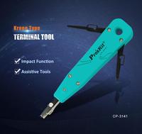 Ensemble d'outils de réparation de réseau de télécommunication Pro'skit PK-2629, 9 pièces, outils professionnels conçus pour le câblage réseau et la sécurité