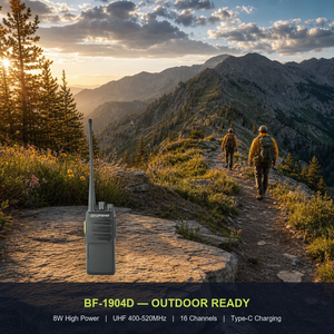Radio bidirectionnelle numérique portable Baofeng BF-1904D VHF/UHF double bande, idéale pour les longues distances – Le <span class=keywords><strong>meilleur</strong></span> <span class=keywords><strong>talkie</strong></span>-<span class=keywords><strong>walkie</strong></span> Baofeng - Product Image 5