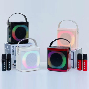 2025 Mini 2025 Mới Không Dây Xách Tay Karaoke Loa Bt 5.1 Có Thể Sạc Lại Microphone Loa Karaoke <span class=keywords><strong>Bluetooth</strong></span> Ngoài Trời - Product Image 6