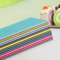 Le fabricant fournit directement A5 Simple couleur unie épaissie ligne bloc-notes journal d'étudiant cahier d'exercices cahier d'entreprise