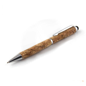 Stylo bille créatif en liège et métal, écologique, personnalisable avec logo, durable, idéal pour cadeaux promotionnels – Meilleures ventes - Product Image 4