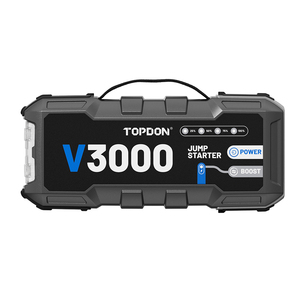 TOPDON V3000 24000mAh 3000A Portable Car Battery Jump Multi-Function PD60W Bi-Directional Fast Charging V3000 TOPDON V3000 24000 - Product Image 3