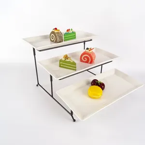 3 Tier Cake Stand Tier Plate Ceramic Stand Ceramic White Cake Stand