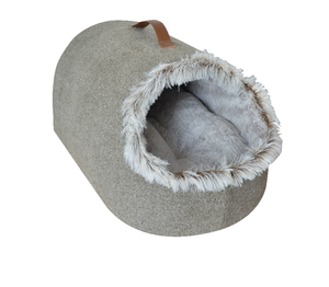 Bestseller 2020 Haustier bett Katze Iglu Katzen bett beliebt aus China - Product Image 2