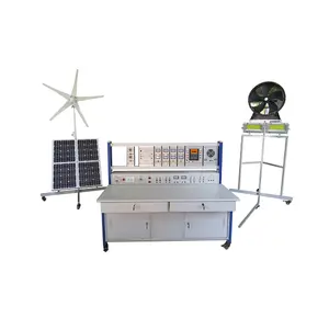 Sistema didático de produção de energia doméstica, equipamento educacional técnico de treinamento de energia solar, equipamento de treinamento de energia renovável