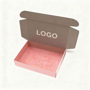 9x6x4 Black Corrugated Paper <b>Gift</b> Shipping <b>Boxes</b> Custom Logo Mailer <b>Boxes</b> for Safe Packaging - Product Image 1