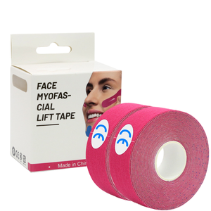 Lot <span class=keywords><strong>de</strong></span> 2 bandes <span class=keywords><strong>de</strong></span> kinésiologie Anthrive pour le visage, anti-rides, respirantes, pour le lifting des rides du visage et l'élimination des rides - Product Image 4