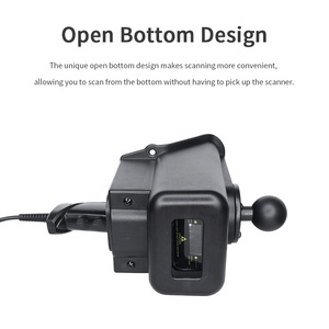 Scanning Gun Holder Industrial PDA Waterproof <b>Scanner</b> Base with Base for 2d <b>Barcode</b> <b>Scanner</b> Gun for <b>Bluetooth</b> Scanning - Product Image 3