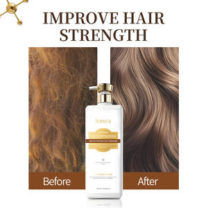 Après-shampoing fortifiant à la kératine Icesea 750ml Répare les cheveux abîmés Anti-frisottis Renforce les cheveux Vente en gros OEM - Product Image 3