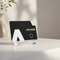 Atuvos paling laris Tag NFC kustom daftar MFI kartu bisnis Findmy Tag kartu cetak kustom dompet pelacakan telepon dompet anak